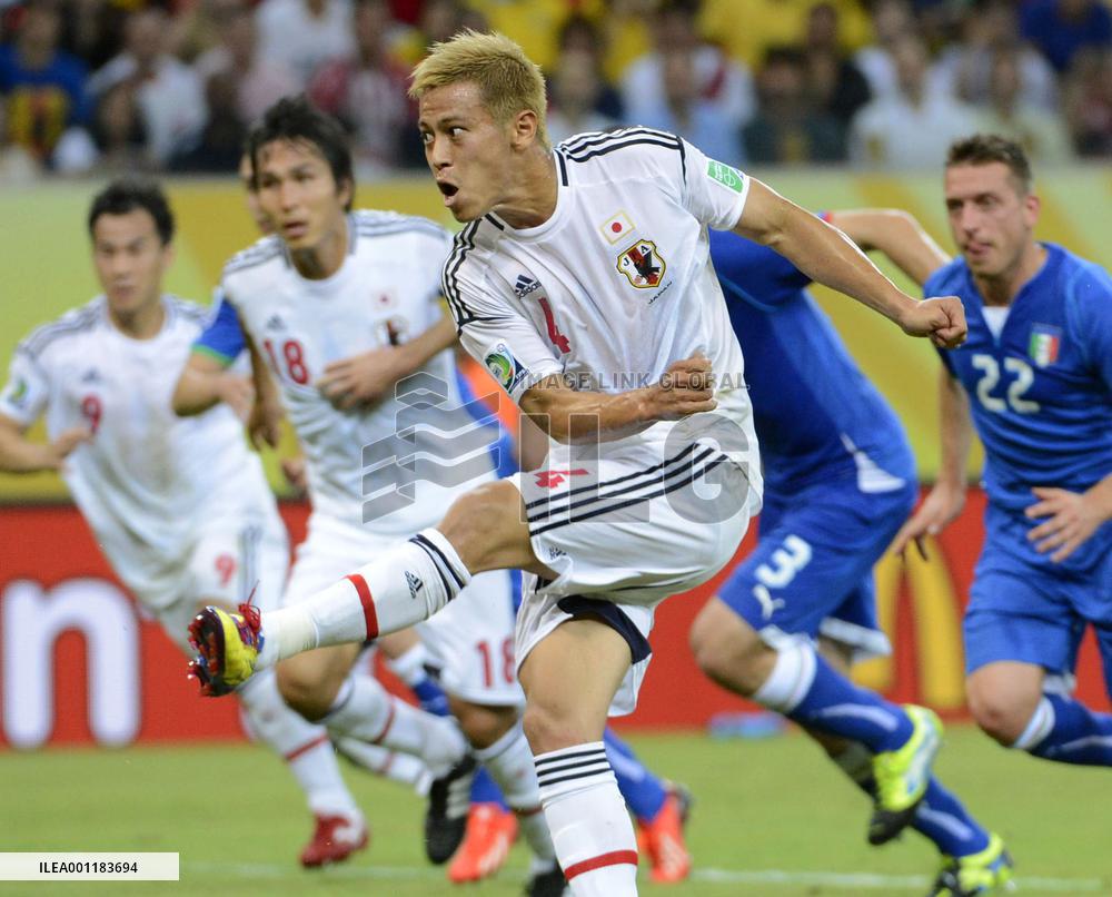 Italy beat Japan in Confederations Cup
