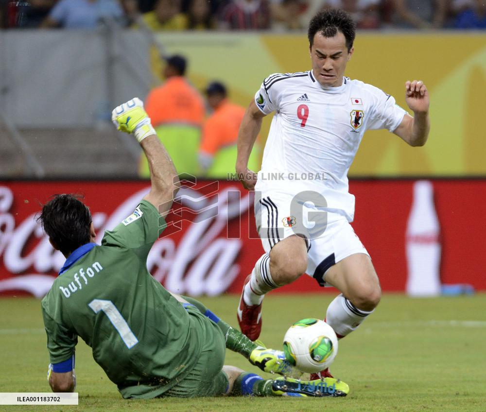 Italy beat Japan in Confederations Cup