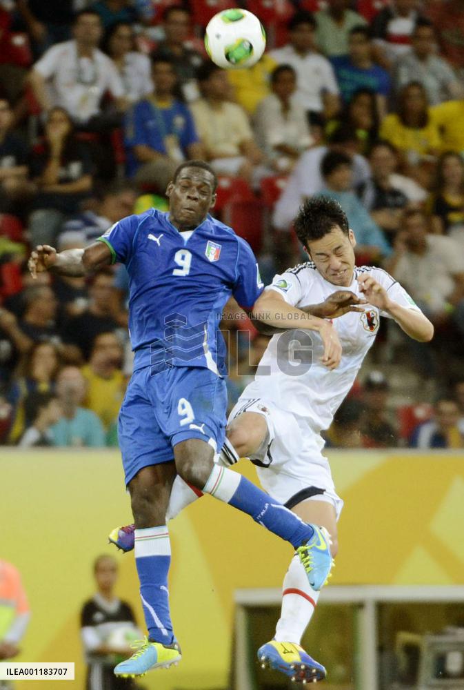 Italy beat Japan in Confederations Cup