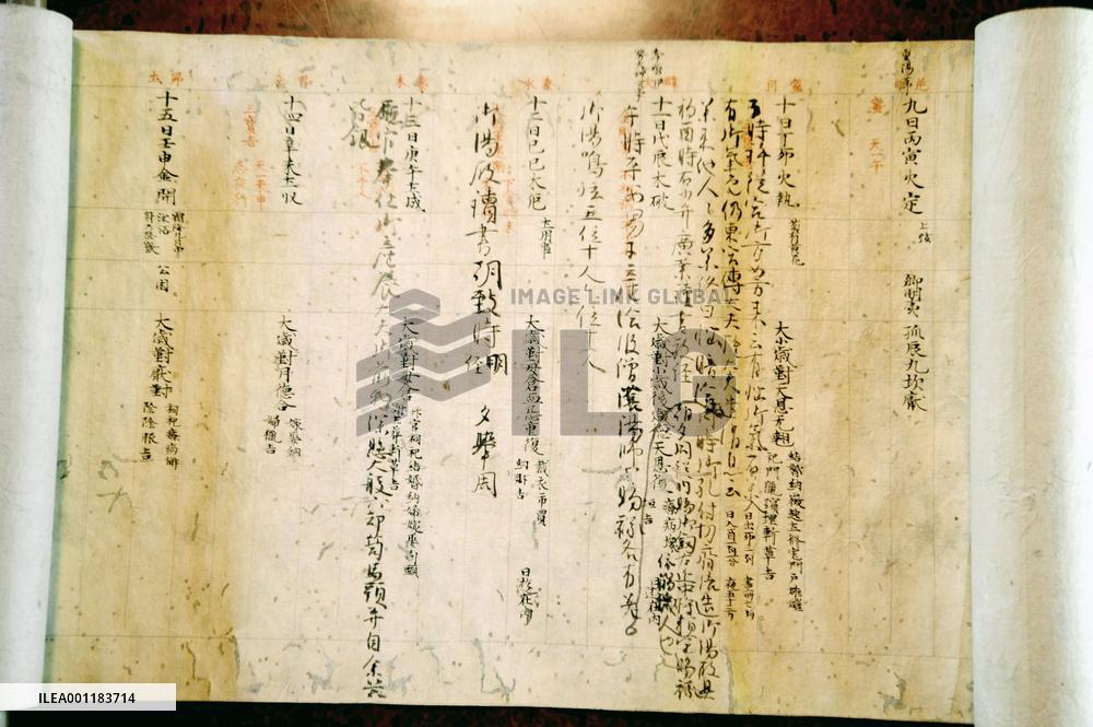 Diary written 10 centuries ago
