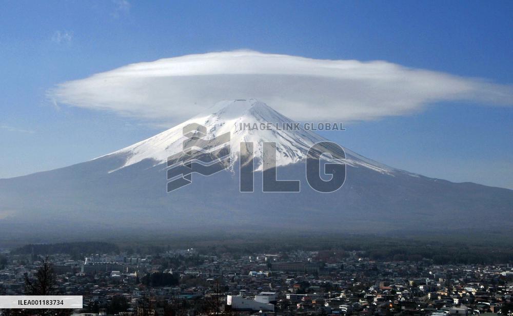 Mt. Fuji chosen as Heritage site