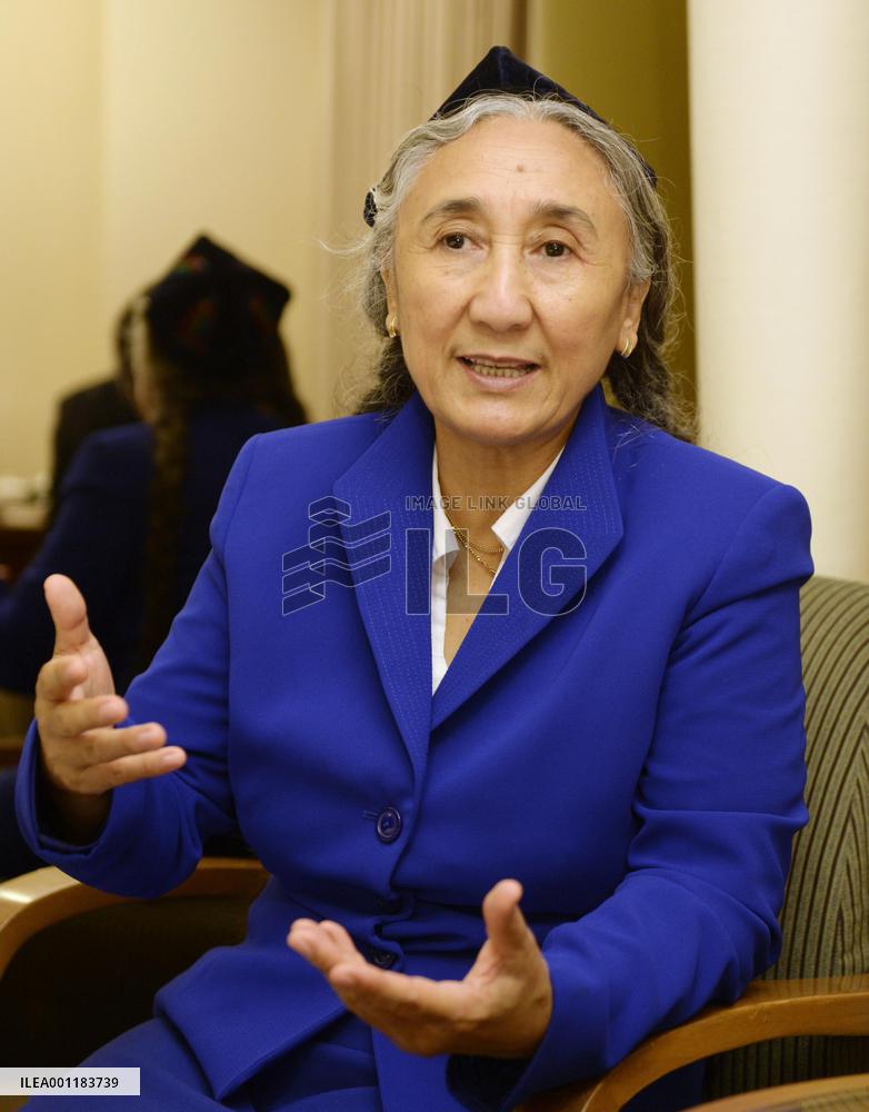 Exiled Uyghur leader in Japan