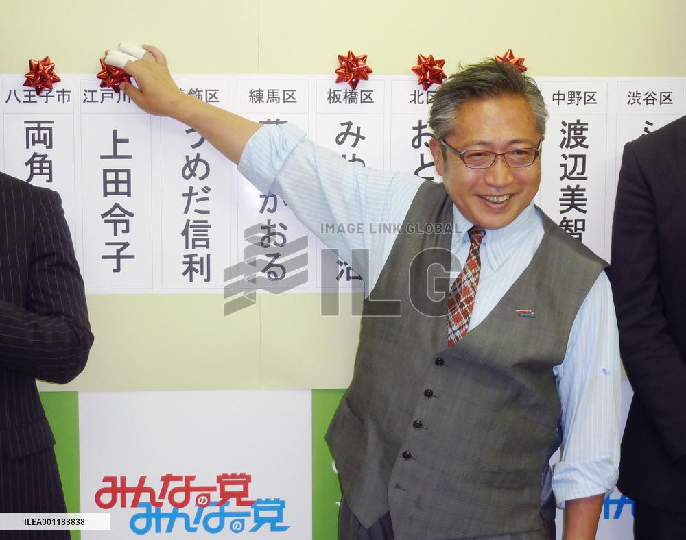 Tokyo assembly election