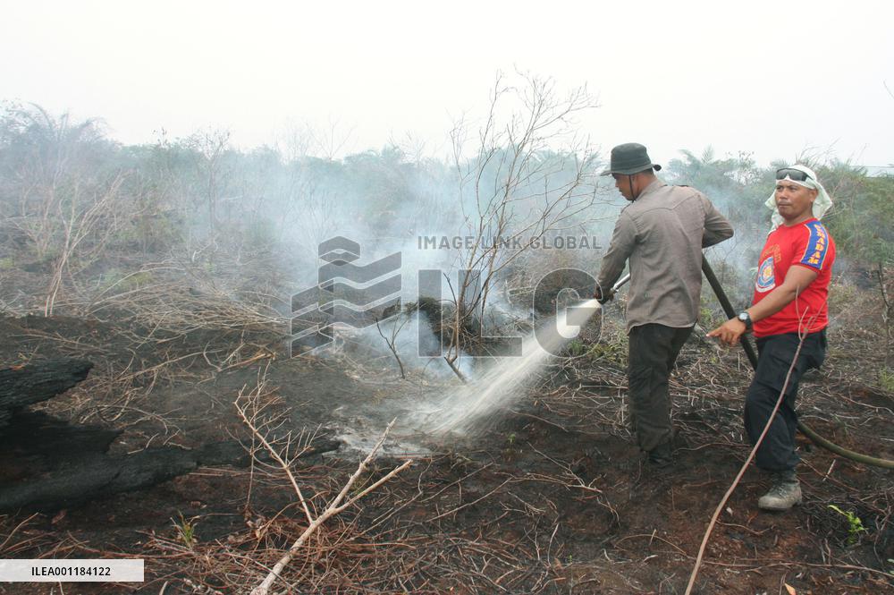 Fire in Indonesia
