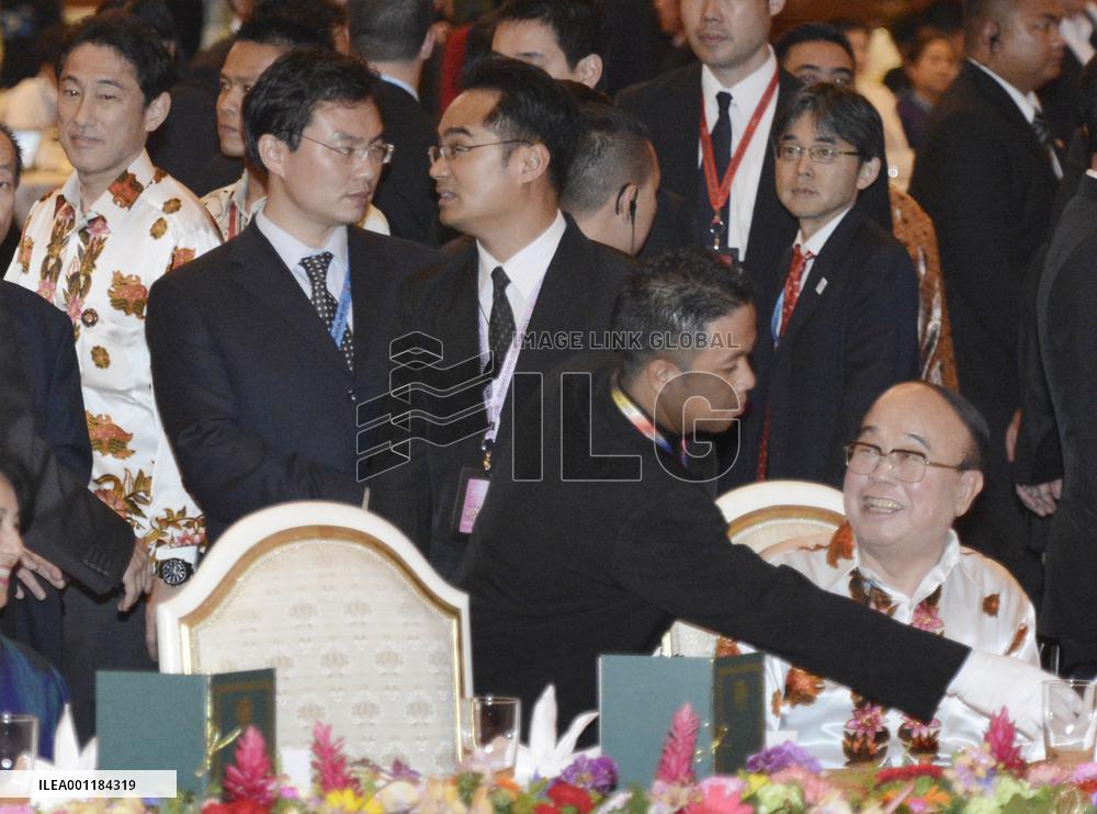 Japan, N. Korea foreign ministers in Brunei