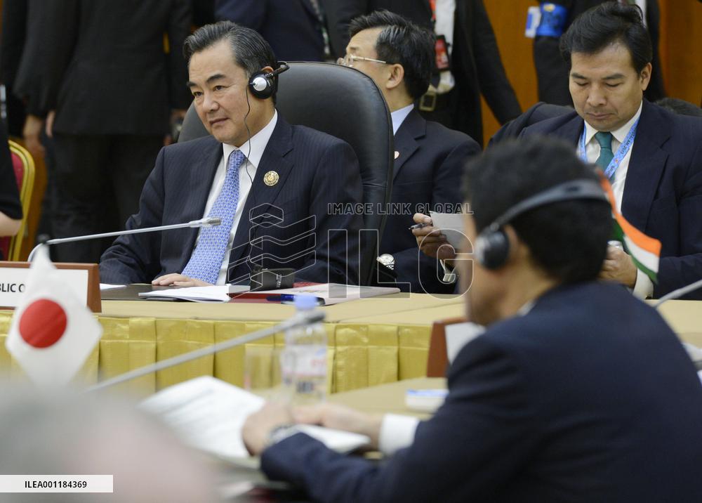 Chinese Foreign Minister Wang in Brunei