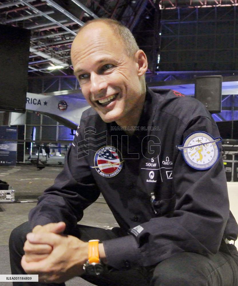 Pilots promote solar flight with possible stop in Japan