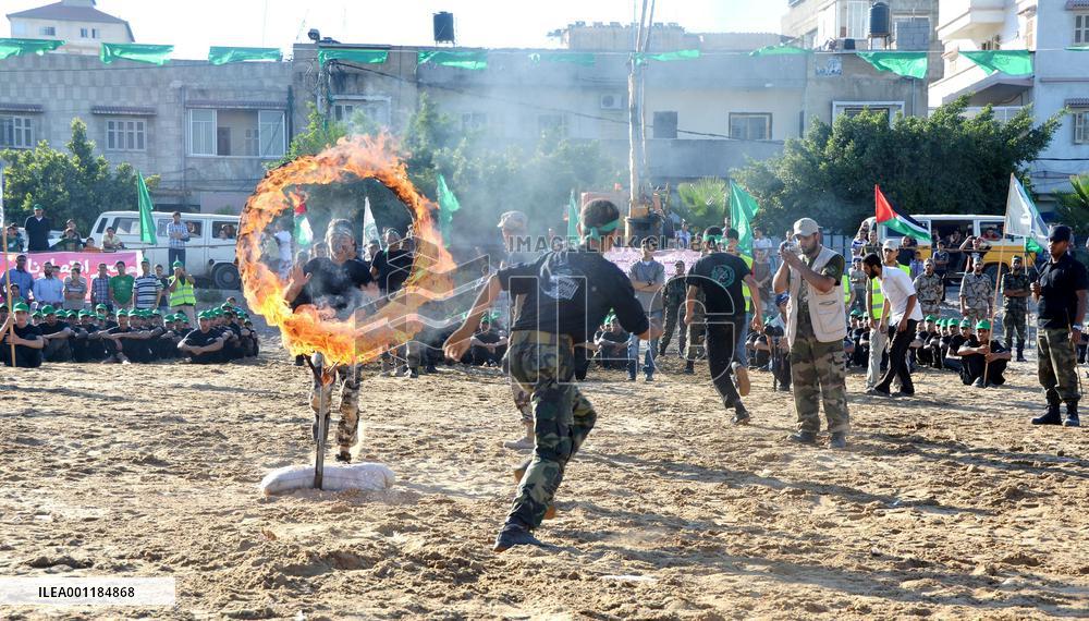 Hamas military training for teenagers