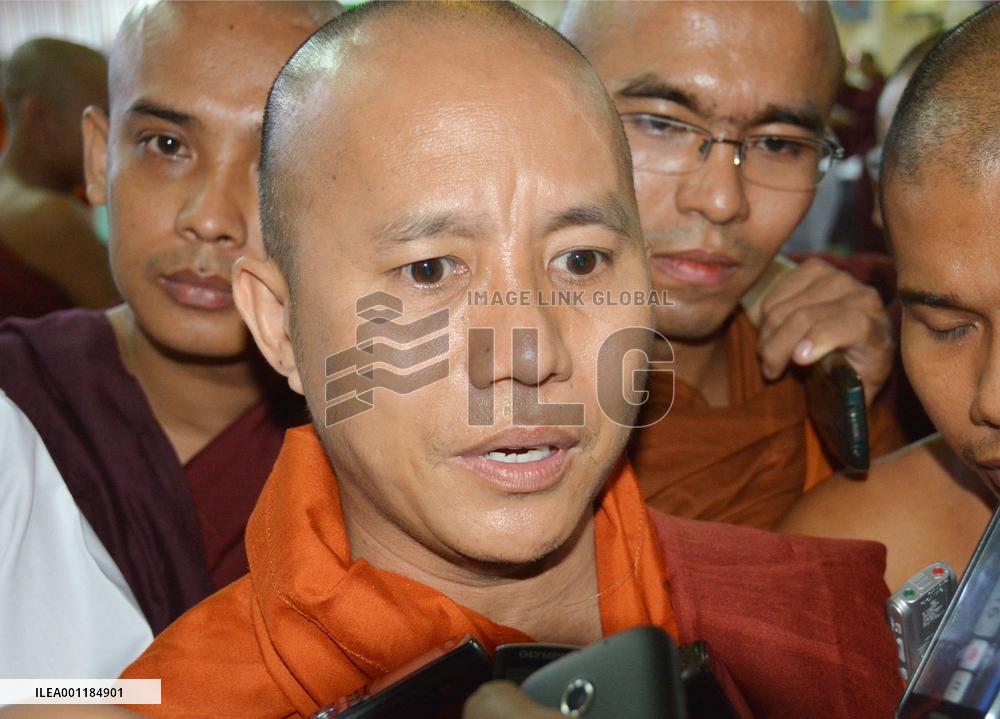 Anti-Muslim Buddhists in Myanmar