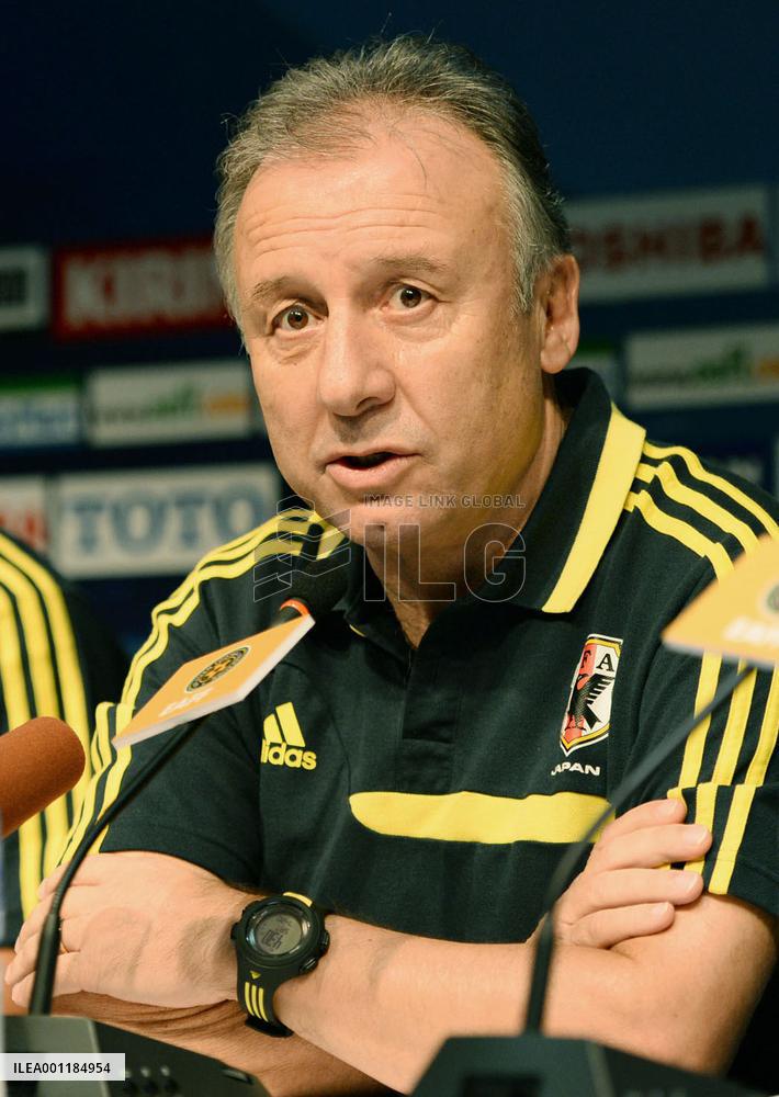 Zaccheroni before East Asian Cup