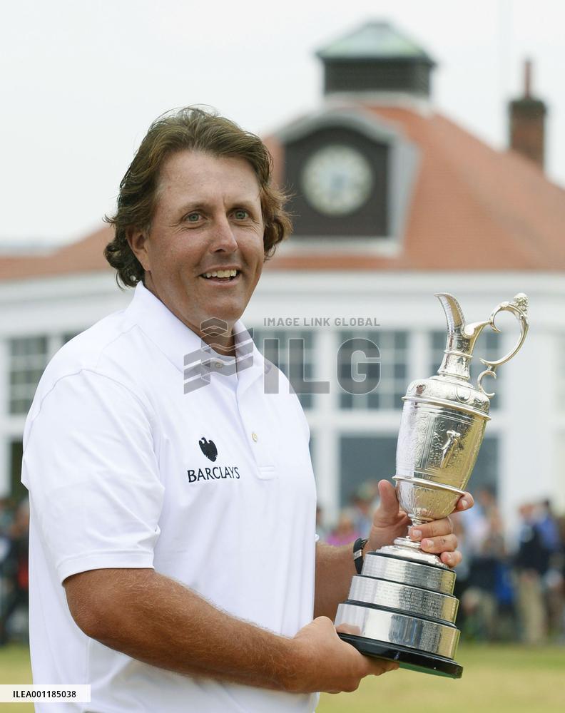 Mickelson wins British Open