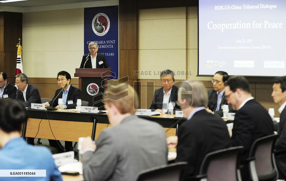 U.S., China, S. Korea talks