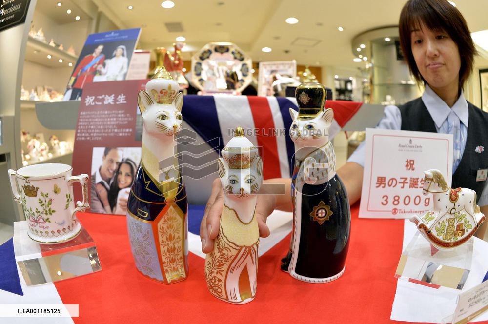 British royal memorabilia selling fast in Japan