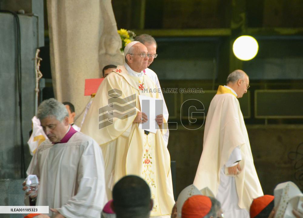 Pope in Brazil