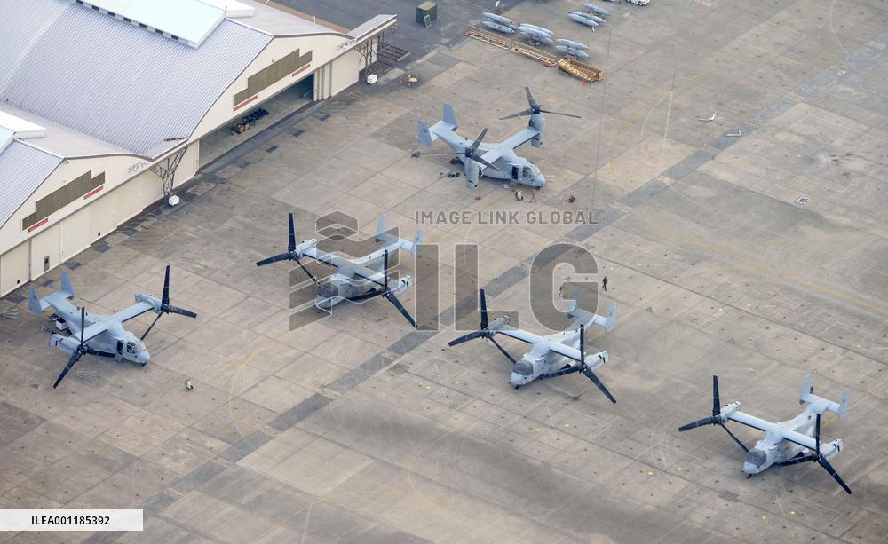 More Ospreys at U.S. base in Japan