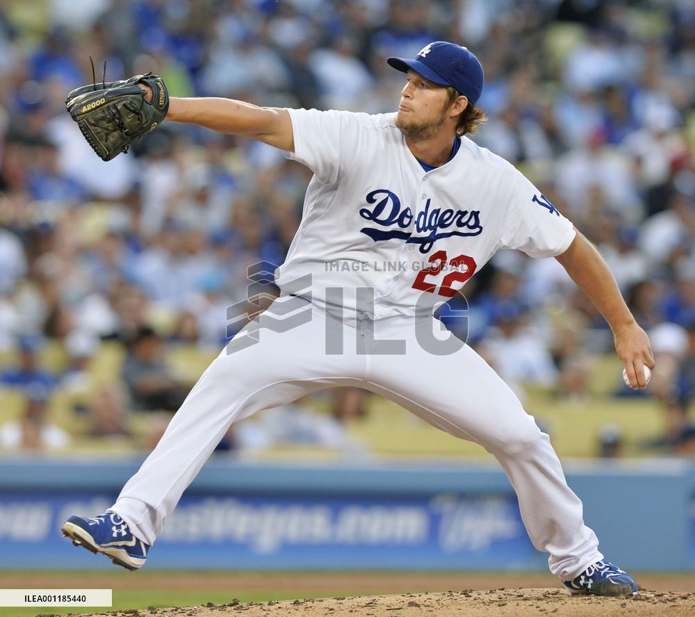 Dodgers pitcher Kershaw