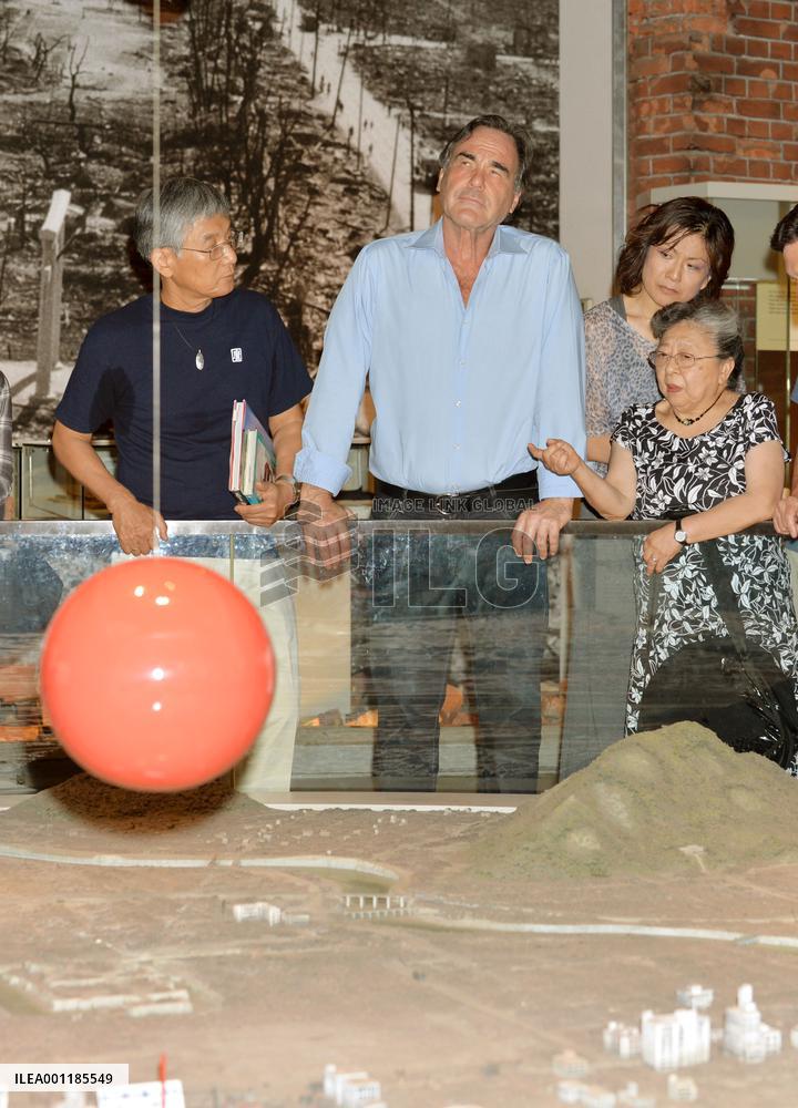 Oliver Stone in Hiroshima