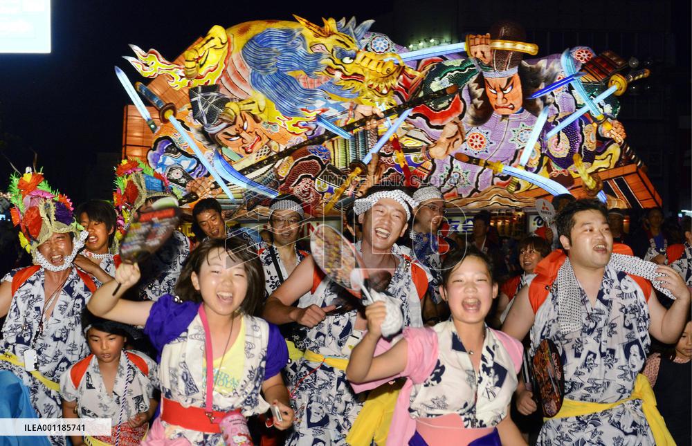 'Nebuta' artists already preparing for next year's festival