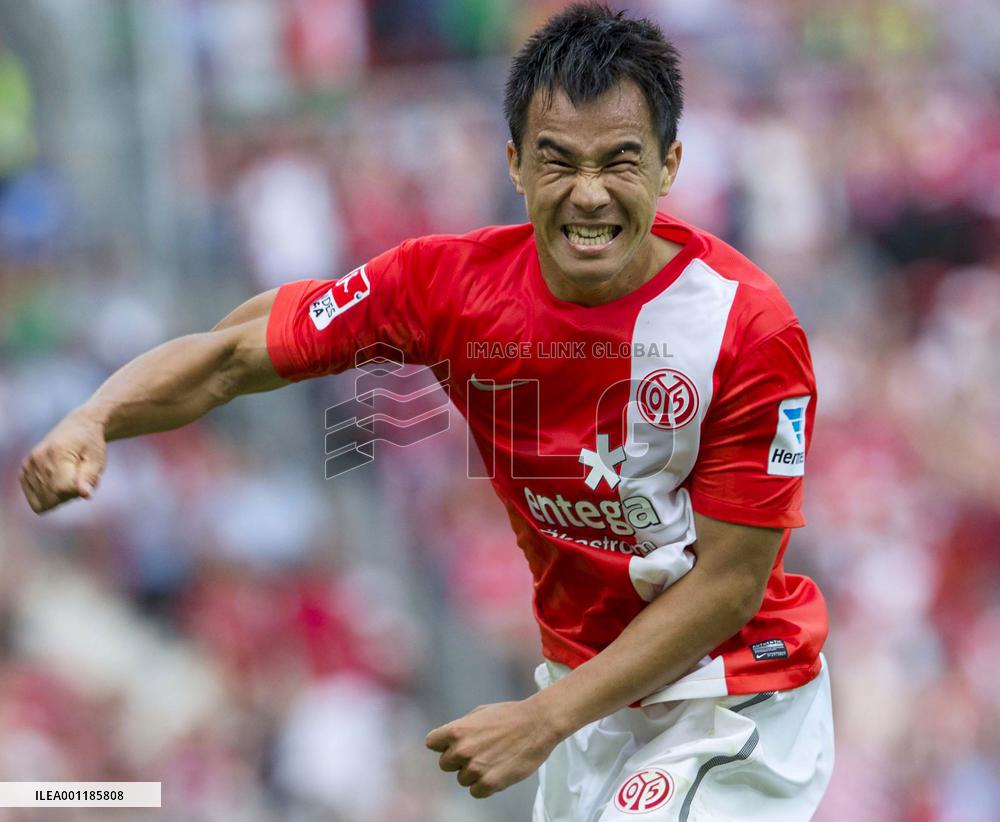 Okazaki scores 1st goal for Mainz