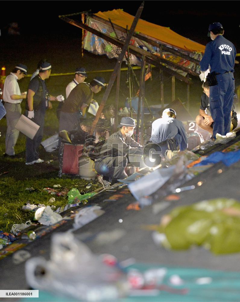 Explosion at firework festival