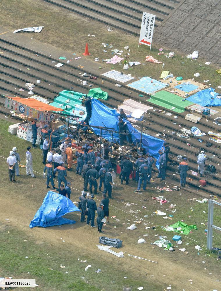 Explosion at firework festival