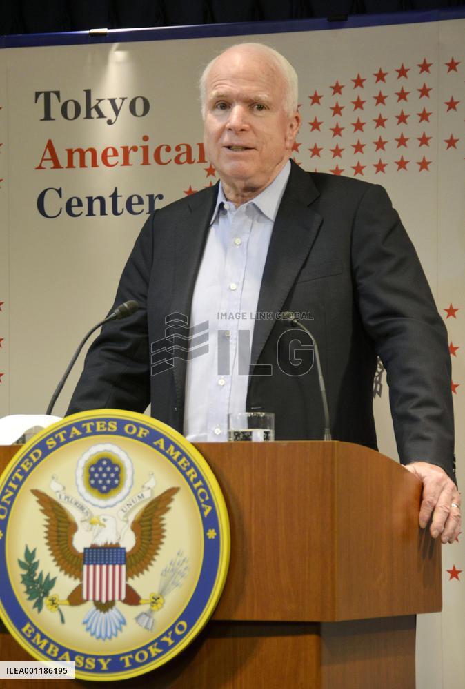 McCain in Japan