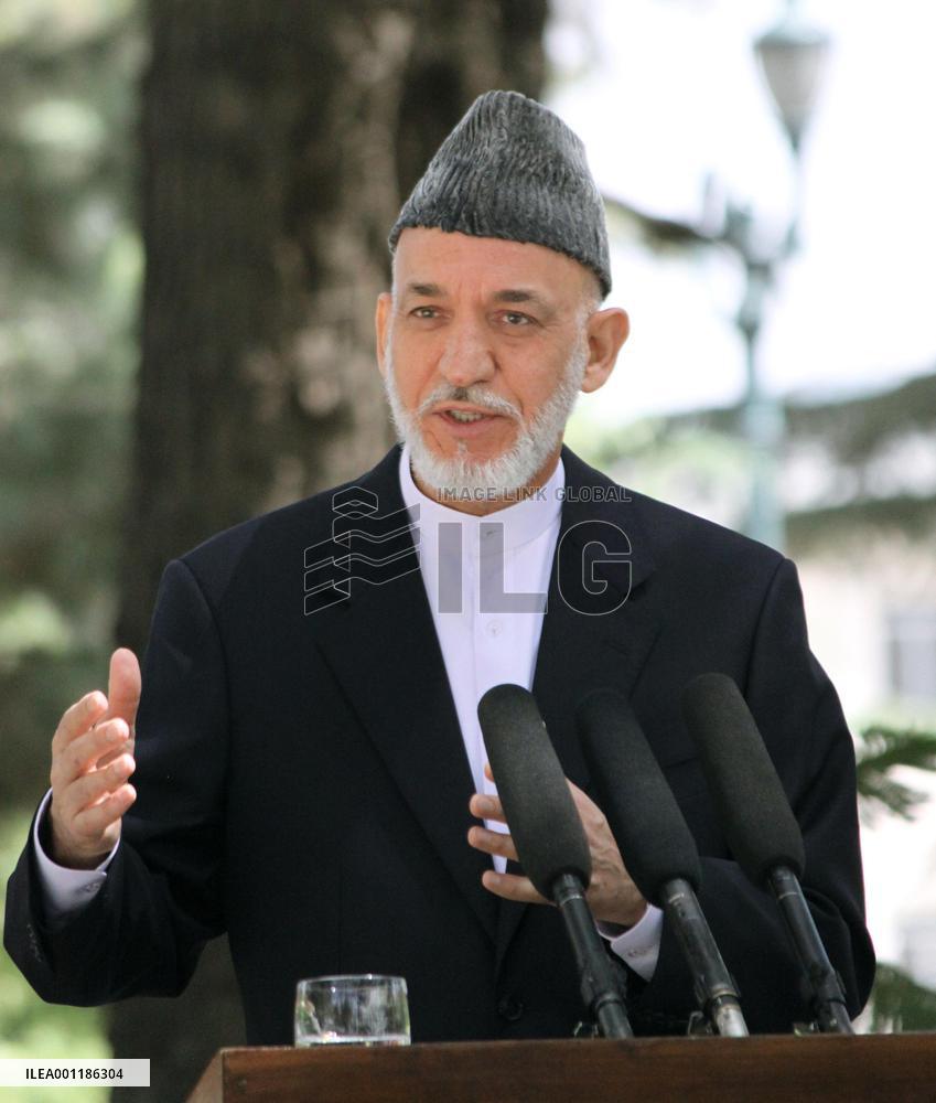 Afghan President Karzai