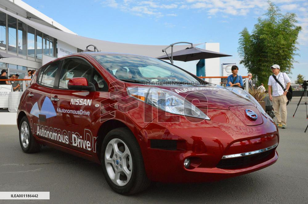 Nissan's self-driving car