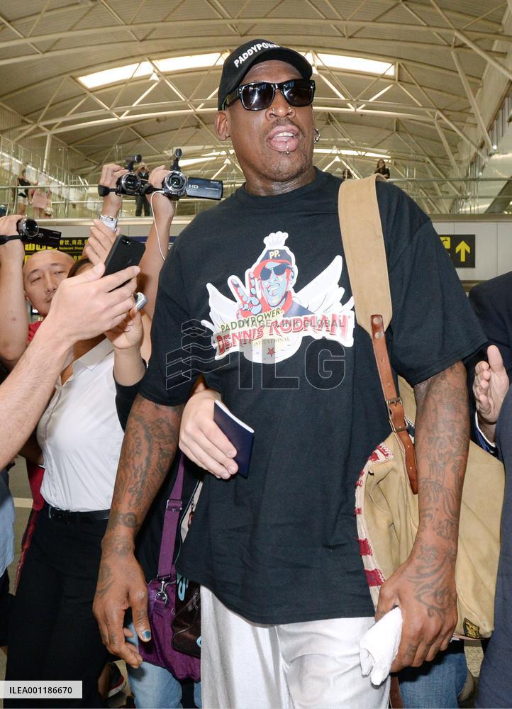 Rodman heads to N. Korea