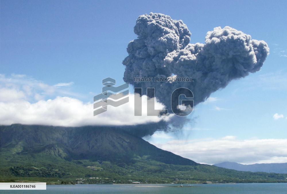 Sakurajima eruption