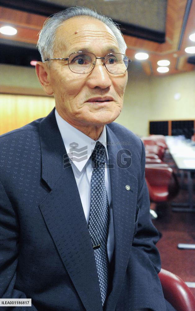 Award-winning Fukushima village head