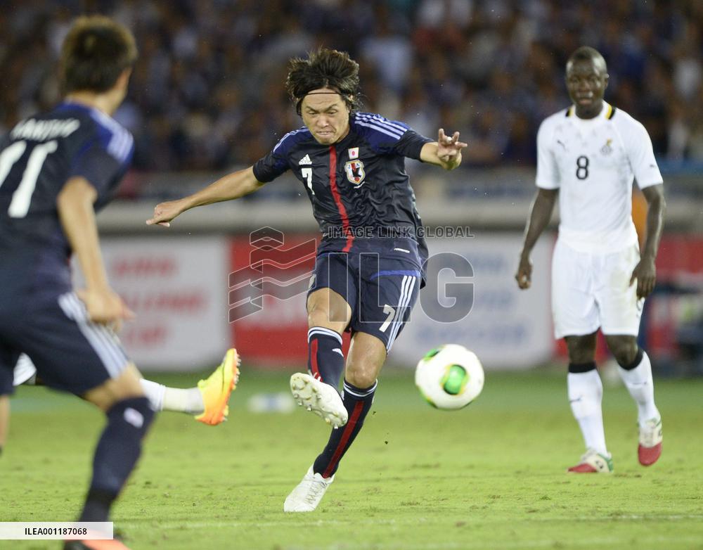 Japan beat Ghana in soccer friendly
