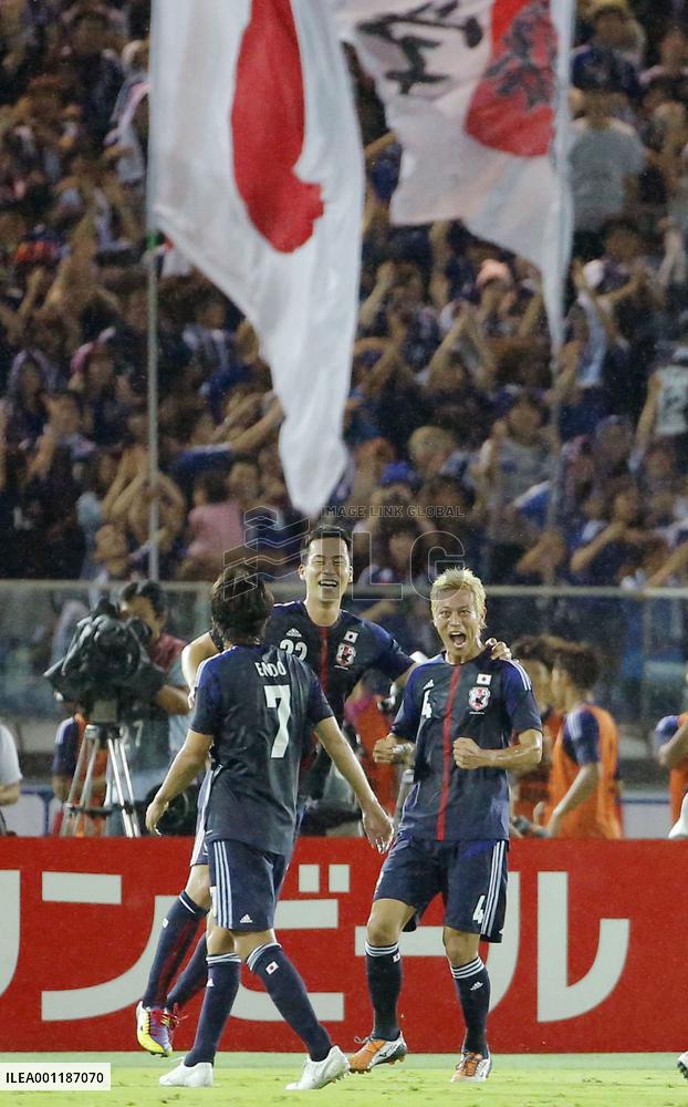 Japan beat Ghana in soccer friendly