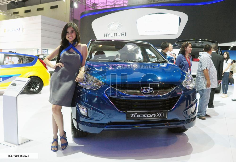 Motor show in Indonesia