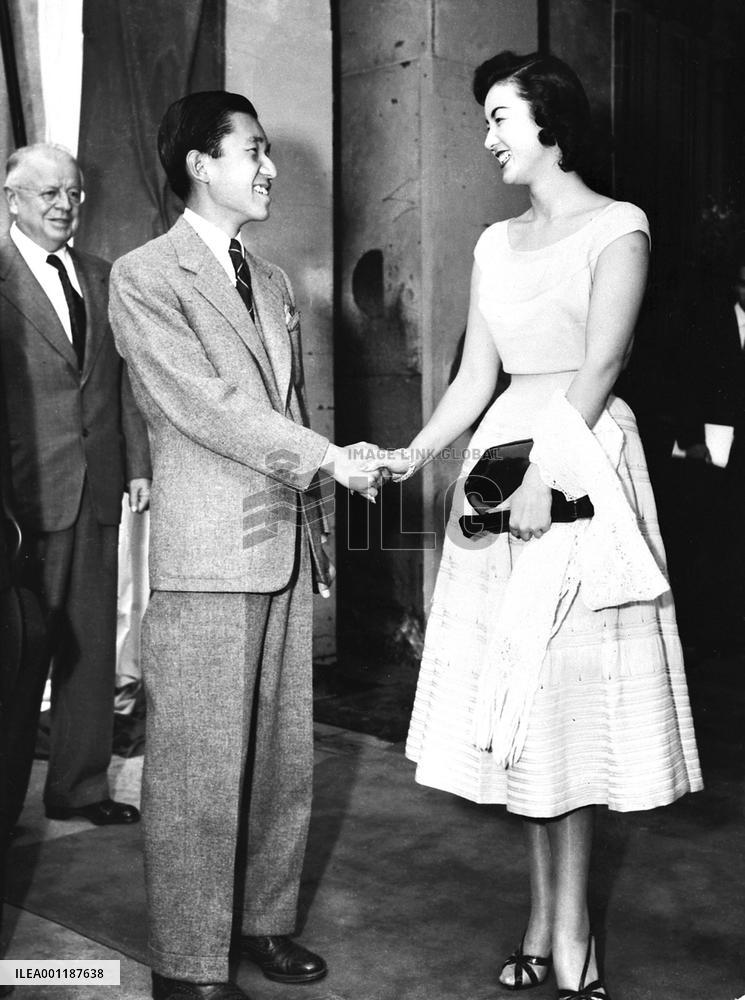 Crown Prince Akihito in Hollywood