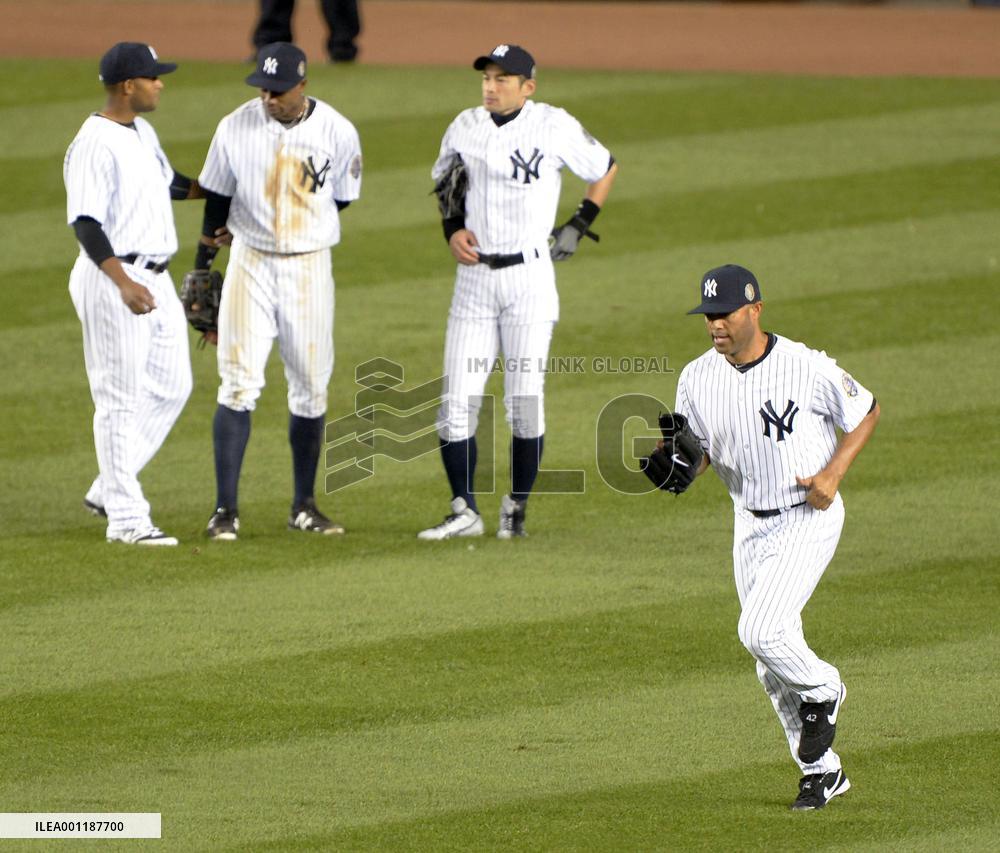 Rivera's last pitch at home