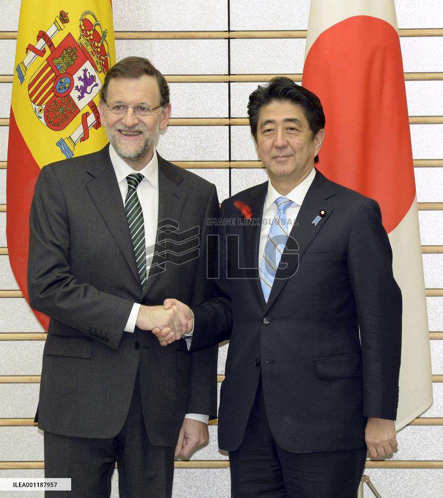 Japan-Spain summit meeting