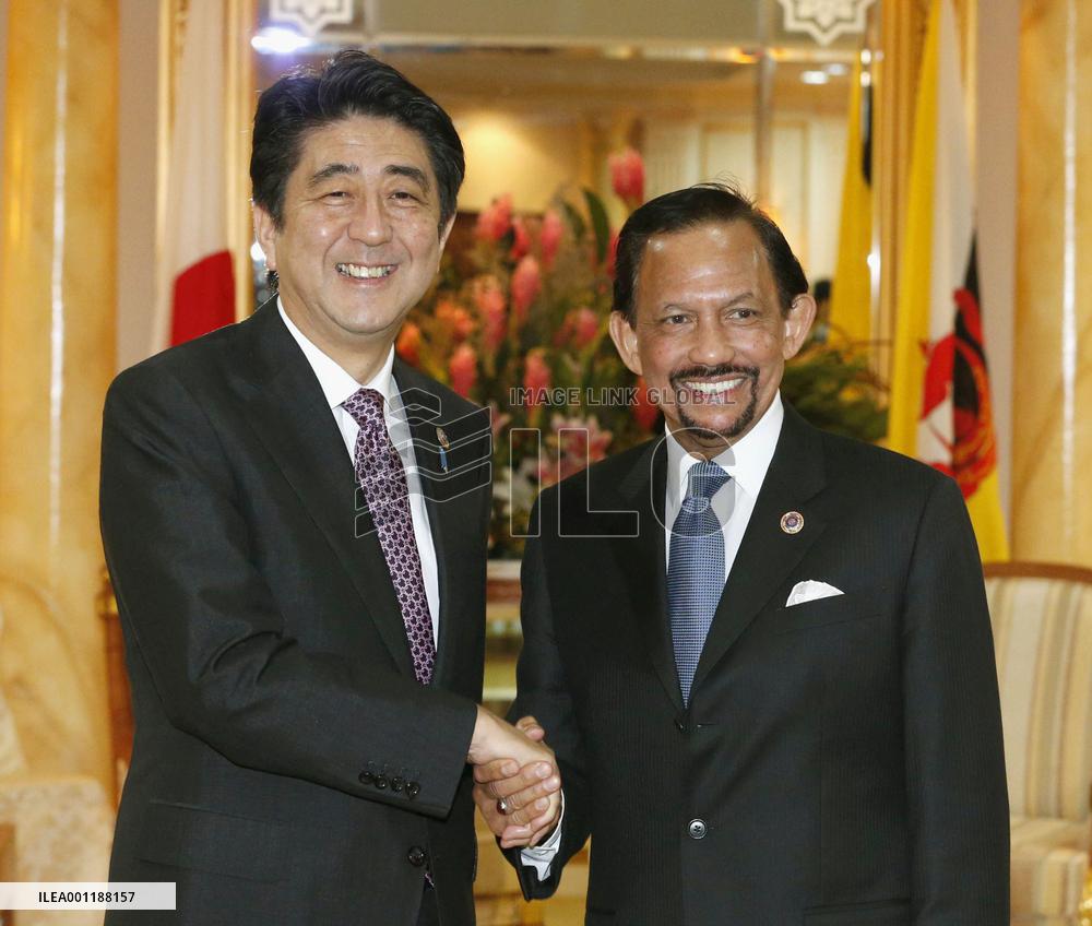 Japan premier in Brunei
