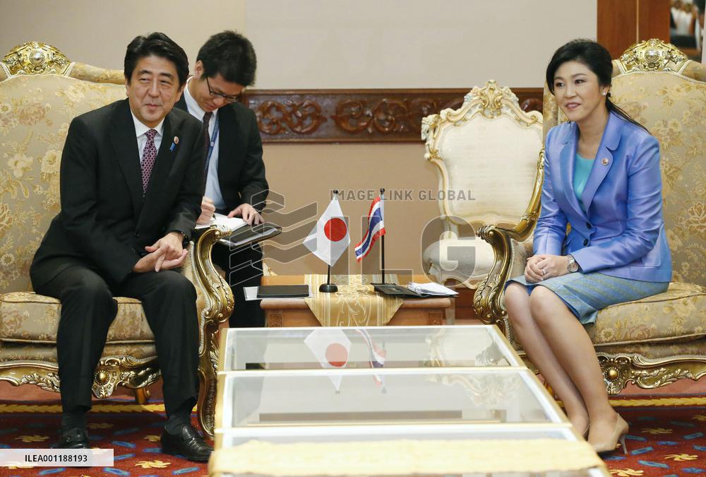 Japan, Thai prime ministers