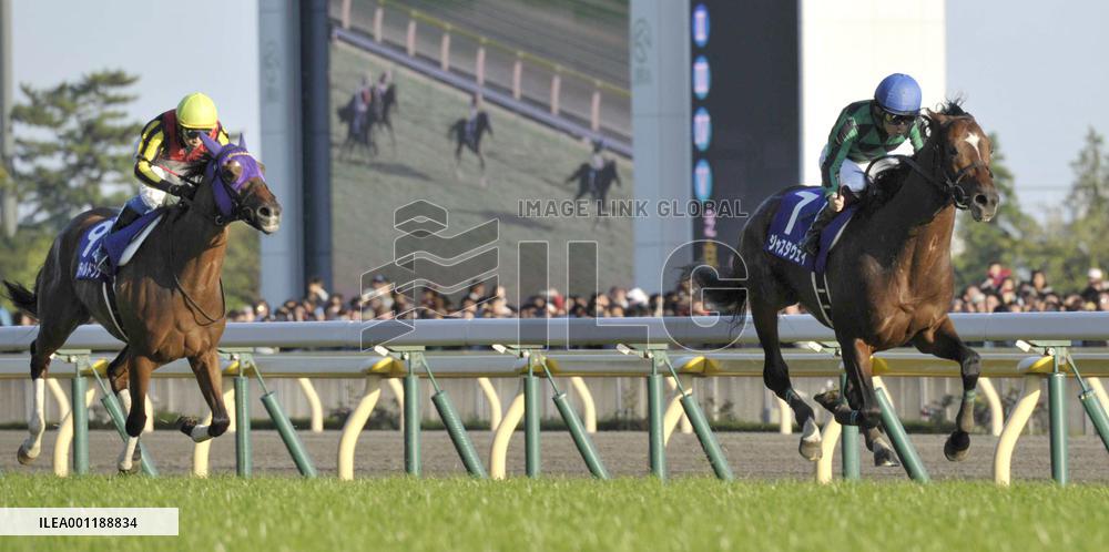 Just a Way wins Tenno-sho