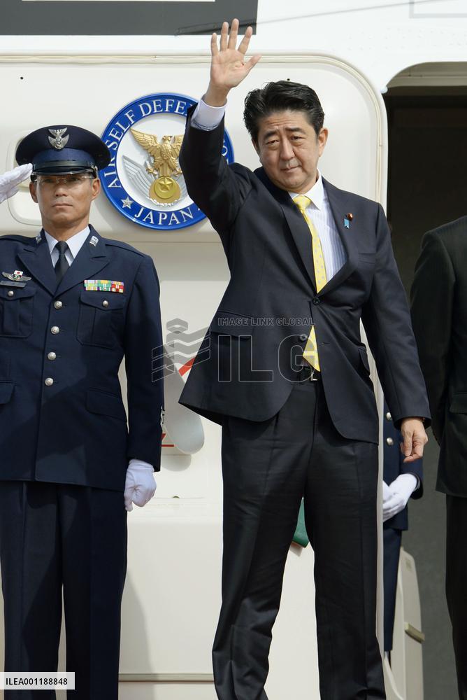 Abe heads to Turkey