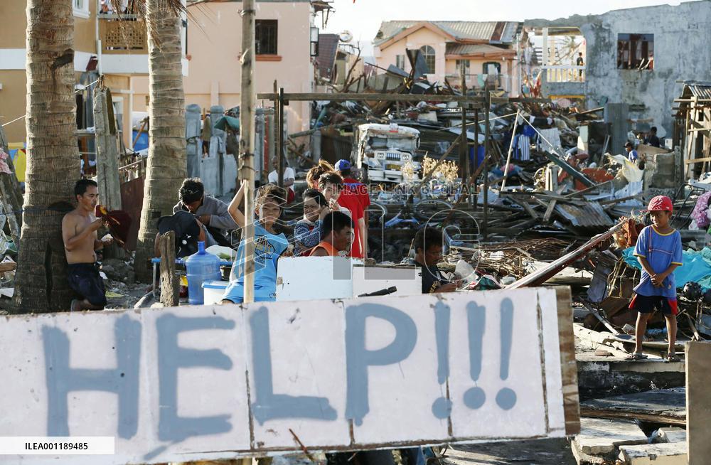 Typhoon-hit Philippines