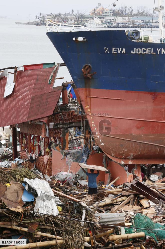 Typhoon aftermath in Philippines
