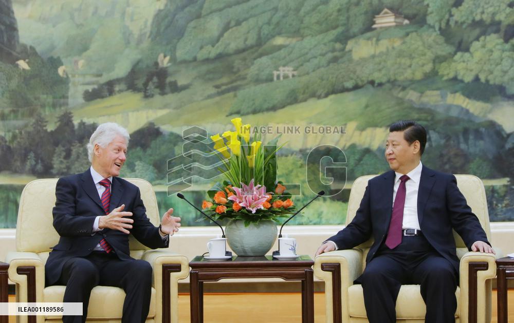 Bill Clinton in Beijing