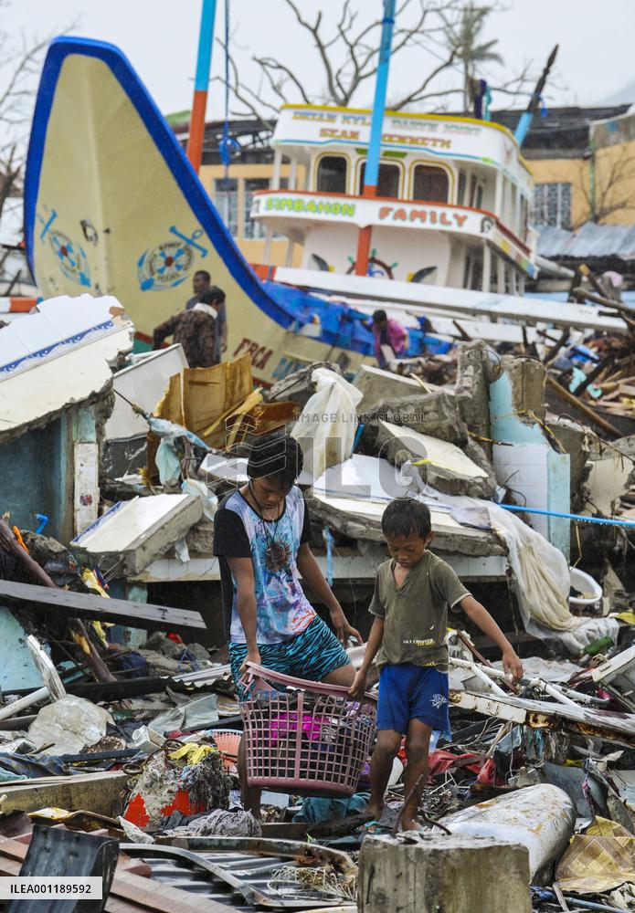 Typhoon-hit Philippines