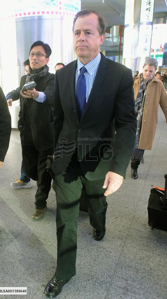 U.S. nuclear envoy arrives in Beijing