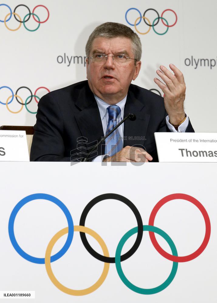 IOC president in Japan