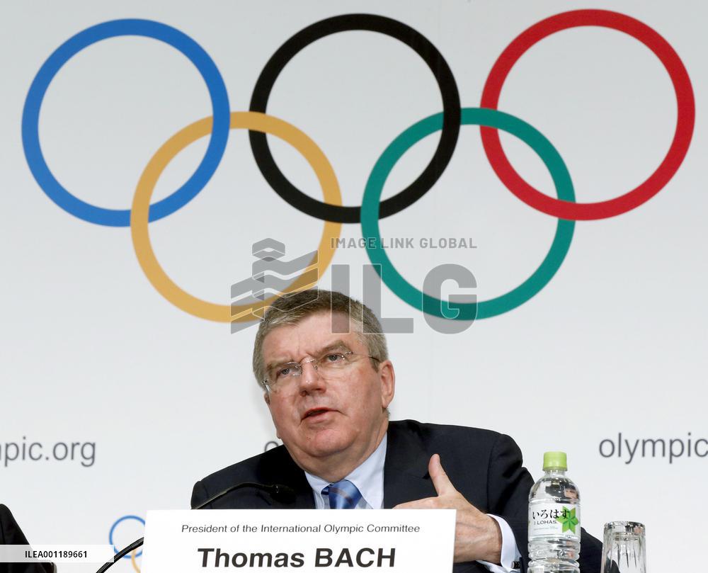 IOC president in Japan