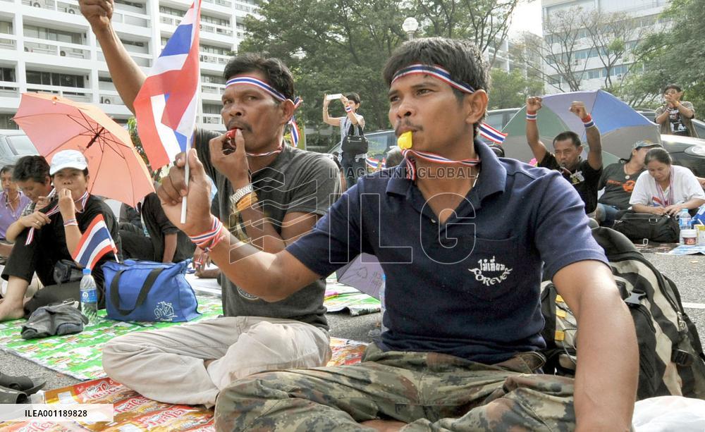 Protests continue in Bangkok