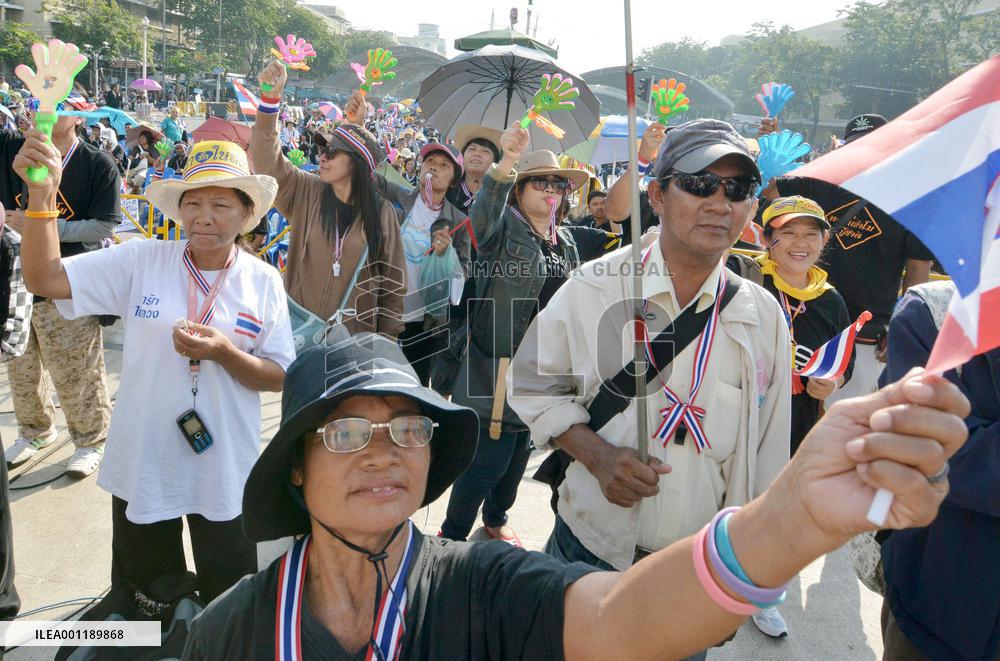 Demonstration in Thailand